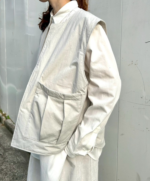 JOURNAL STANDARD LUXE（ジャーナルスタンダード　ラックス）の「Puff VEST（その他アウター・レディース・ブラック/ライトグレー・FREE）」の18枚目の写真