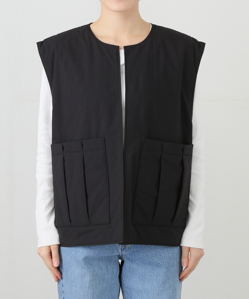 JOURNAL STANDARD LUXE（ジャーナルスタンダード　ラックス）の「Puff VEST（その他アウター・レディース・ブラック/ライトグレー・FREE）」の20枚目の写真