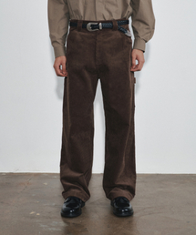 HEUTE（ホイテ）の「RISE CORDUROY WORK PANTS (BROWN)（その他パンツ）」
