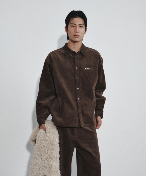 HEUTE(ホイテ)の「RISE CORDUROY WORK PANTS (BROWN)(その他パンツ・メンズ・ブラウン・MEDIUM/LARGE)」の11枚目の写真