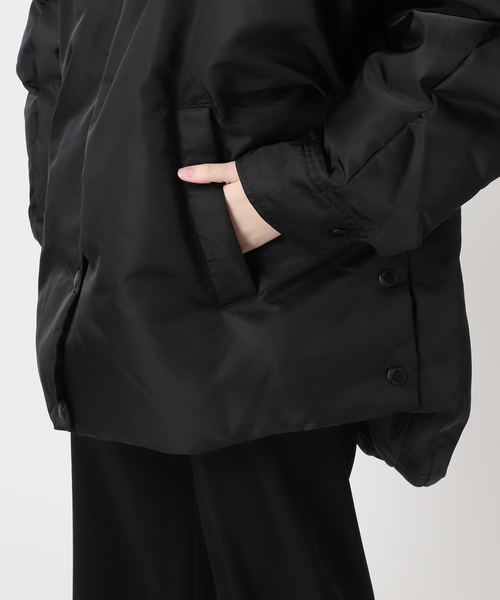 BERENICE】ブラックオーバーダウンジャケット（ダウンジャケット