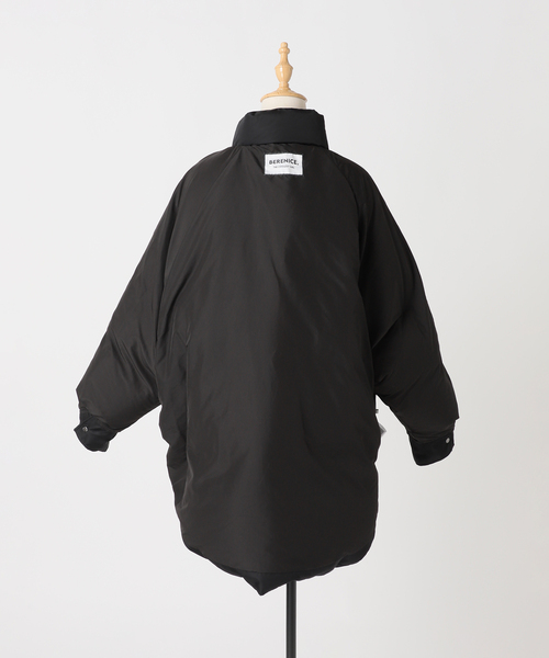 BERENICE】ブラックオーバーダウンジャケット（ダウンジャケット