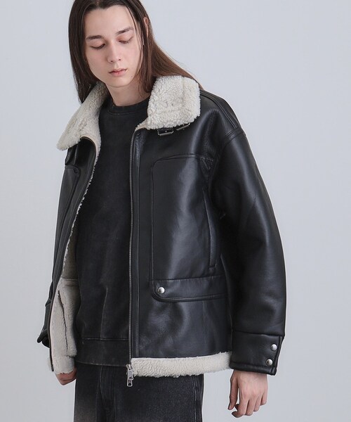 セール】フェイクムートンブルゾン（ブルゾン）｜tk.TAKEO KIKUCHI