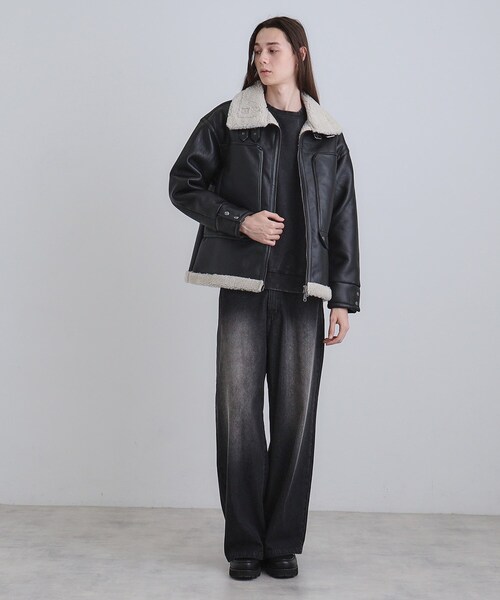 tk.TAKEO KIKUCHI（ティーケータケオキクチ）の「フェイクムートン