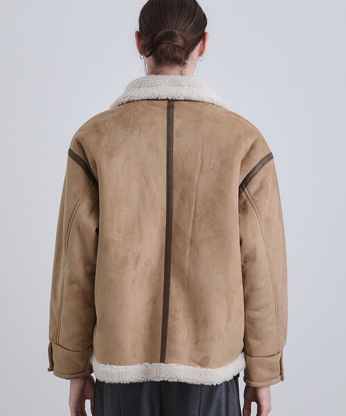 セール】フェイクムートンブルゾン（ブルゾン）｜tk.TAKEO KIKUCHI