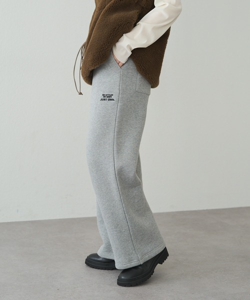 PUAL CE CIN(ピュアルセシン)の「裏ボアスウェットパンツ(スウェットパンツ・レディース・オートミール/グレー・MEDIUM/LARGE)」の15枚目の写真