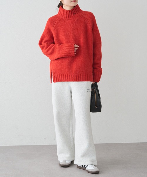 PUAL CE CIN(ピュアルセシン)の「裏ボアスウェットパンツ(スウェットパンツ・レディース・オートミール/グレー・MEDIUM/LARGE)」の8枚目の写真