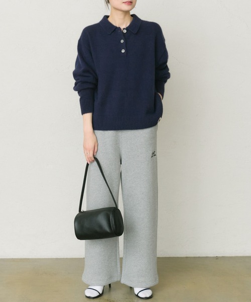 PUAL CE CIN(ピュアルセシン)の「裏ボアスウェットパンツ(スウェットパンツ・レディース・オートミール/グレー・MEDIUM/LARGE)」の21枚目の写真