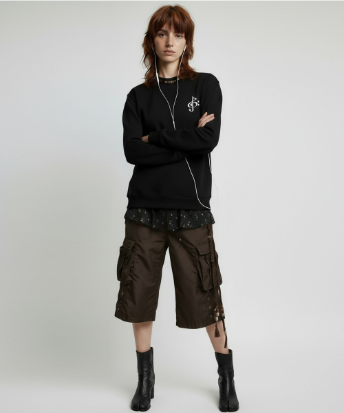 2113 STUDIO(イイルイルサムスタジオ)の「コンバーチブルストーンチョーカースウェットブラック(Tシャツ/カットソー・レディース・その他・FREE)」の8枚目の写真