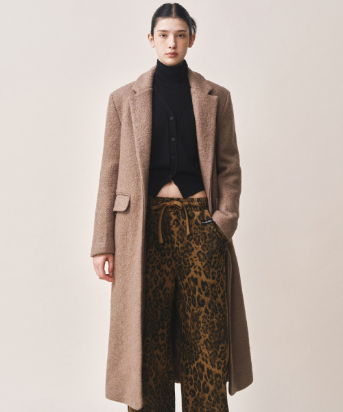NICK&NICOLE(ニックアンドニコール)の「CLASSIC WOOL LONG TAILORED COAT_BEIGE BROWN(チェスターコート・レディース・その他・FREE)」の3枚目の写真