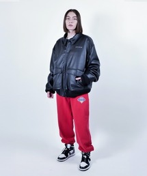 Kinetics（キネティクス）の「APPLEBUM A-2 Leather Jacket（アップルバム A-2 レザー ジャケット）（ライダースジャケット）」