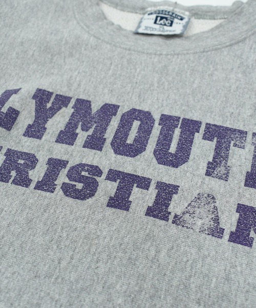 Lee（リー）の「【USED】90’s Lee “PLYMOUTH CHRISTIAN” リバースタイプスウェット（スウェット・メンズ・グレー・X-LARGE）」の4枚目の写真