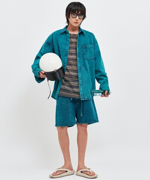 C WEAR BY THE GENIUS(シーウェアバイザジーニアス)の「ソジュデニムショーツ(その他パンツ・レディース・その他・LARGE/SMALL/MEDIUM)」の7枚目の写真