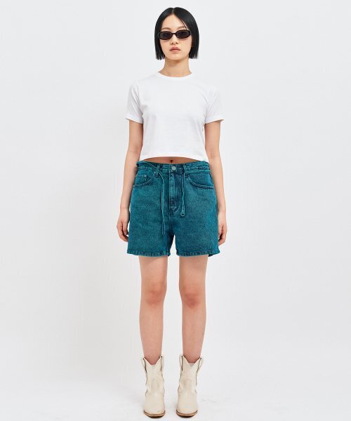 C WEAR BY THE GENIUS(シーウェアバイザジーニアス)の「ソジュデニムショーツ(その他パンツ・レディース・その他・LARGE/SMALL/MEDIUM)」の8枚目の写真