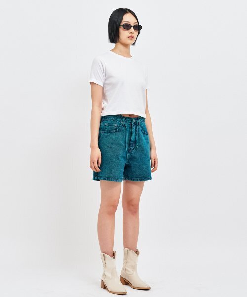C WEAR BY THE GENIUS(シーウェアバイザジーニアス)の「ソジュデニムショーツ(その他パンツ・レディース・その他・LARGE/SMALL/MEDIUM)」の9枚目の写真