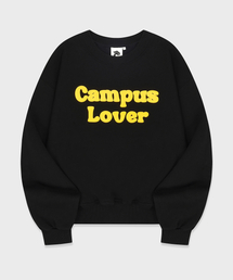 CONCEPTCOLLEGE（コンセプトカレッジ）の「キャンパスラバー スウェットシャツ_ブラック [男女共用]（スウェット）」