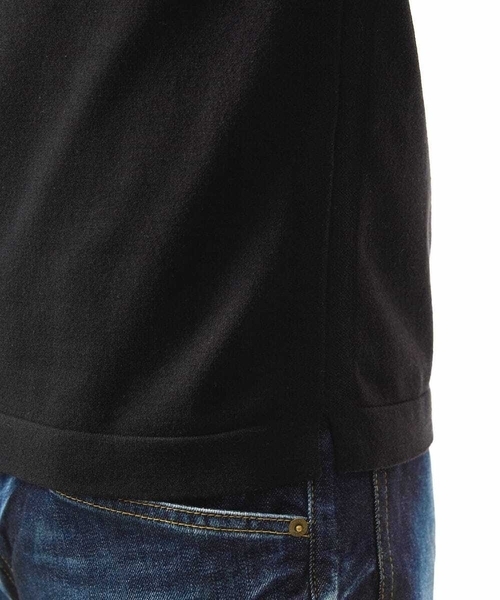 MICHEL KLEIN HOMME (ミッシェルクランオム)の「モワール クルーネックニット(ニット/セーター・メンズ・ブラック/ホワイト・MEDIUM/LARGE/X-LARGE)」の7枚目の写真
