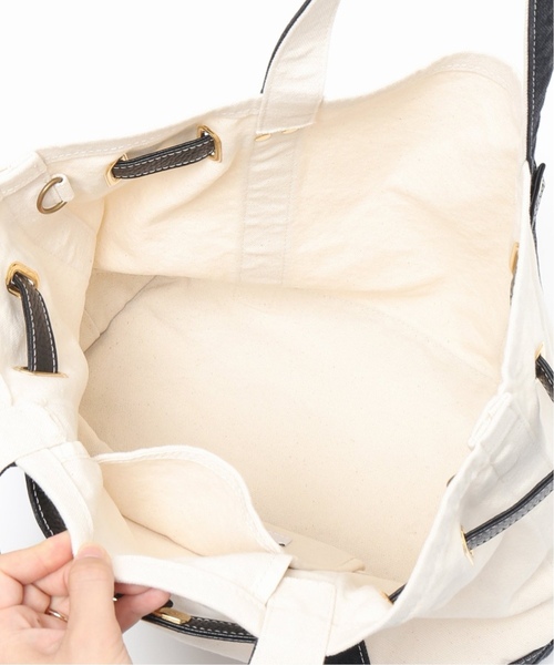 sita parantica(シータパランティカ)の「《追加》【SITA PARANTICA/シータパランティカ】TOTE-CVL-M:トートバッグ(トートバッグ・レディース・ブラック・FREE)」の13枚目の写真