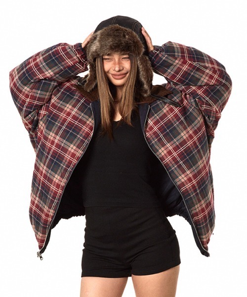 mushwear（マッシュウェア）の「1986刺繍 リバーシブルジャケット（ブルゾン・メンズ・ブラック・MEDIUM/LARGE/X-LARGE/XX-LARGE）」の2枚目の写真