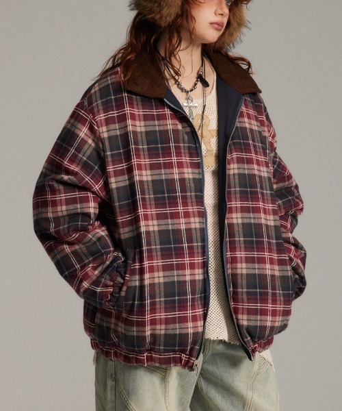 mushwear（マッシュウェア）の「1986刺繍 リバーシブルジャケット（ブルゾン・メンズ・ブラック・MEDIUM/LARGE/X-LARGE/XX-LARGE）」の6枚目の写真