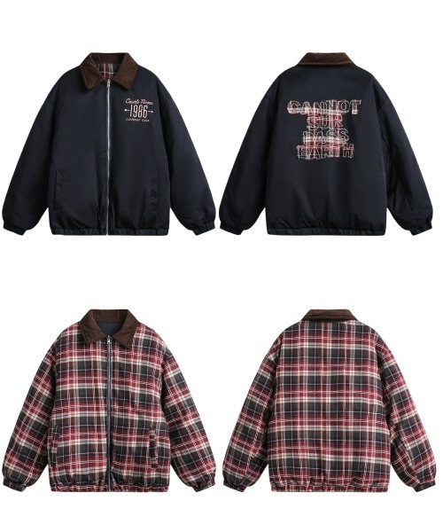 mushwear（マッシュウェア）の「1986刺繍 リバーシブルジャケット（ブルゾン・メンズ・ブラック・MEDIUM/LARGE/X-LARGE/XX-LARGE）」の10枚目の写真