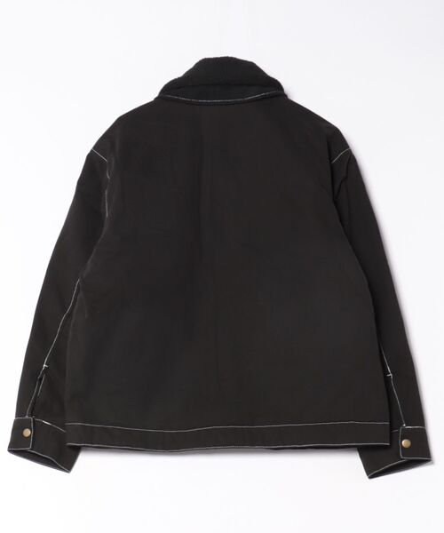 improves（インプローブス）の「ダックボンバー ジャケット（ブルゾン・メンズ・ブラック系/キャメル/ブラック・X-LARGE/LARGE/MEDIUM/SMALL）」の4枚目の写真