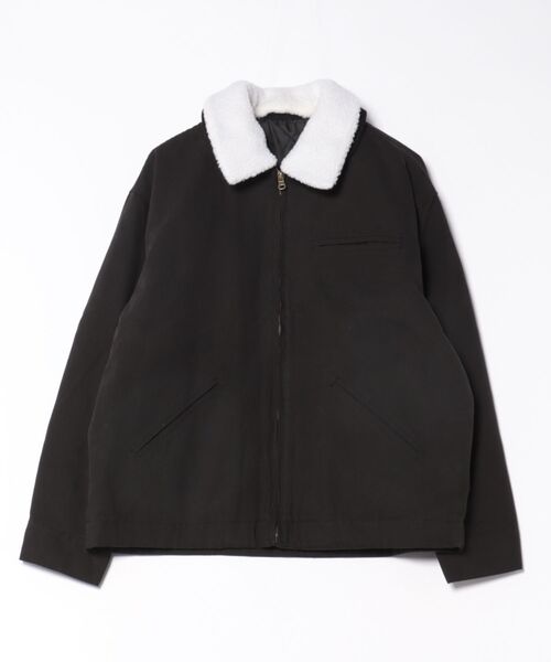 improves（インプローブス）の「ダックボンバー ジャケット（ブルゾン・メンズ・ブラック系/キャメル/ブラック・X-LARGE/LARGE/MEDIUM/SMALL）」の10枚目の写真