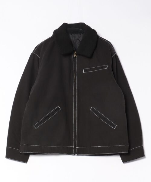 improves（インプローブス）の「ダックボンバー ジャケット（ブルゾン・メンズ・ブラック系/キャメル/ブラック・X-LARGE/LARGE/MEDIUM/SMALL）」の11枚目の写真