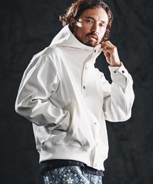 wjk reluxe（ダブルジェーケーリラックス）の「mj11338-stretch dot button parka ドットボタンパーカー(WR26S-09)（その他アウター）」