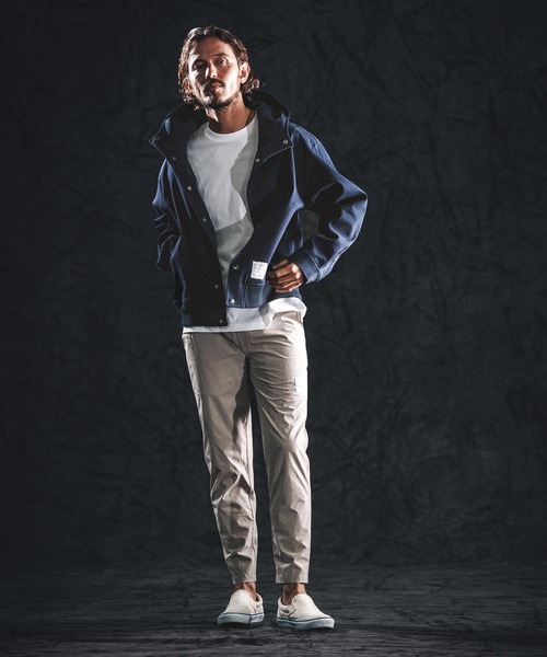 wjk reluxe(ダブルジェーケーリラックス)の「mj11338-stretch dot button parka ドットボタンパーカー(WR26S-09)(その他アウター・メンズ・ブラック/ホワイト/ネイビー・L/M/S)」の13枚目の写真