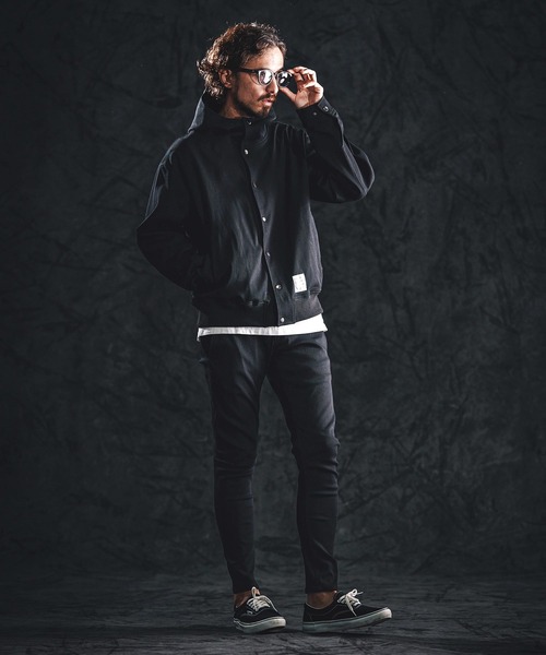 wjk reluxe(ダブルジェーケーリラックス)の「mj11338-stretch dot button parka ドットボタンパーカー(WR26S-09)(その他アウター・メンズ・ブラック/ホワイト/ネイビー・L/M/S)」の20枚目の写真