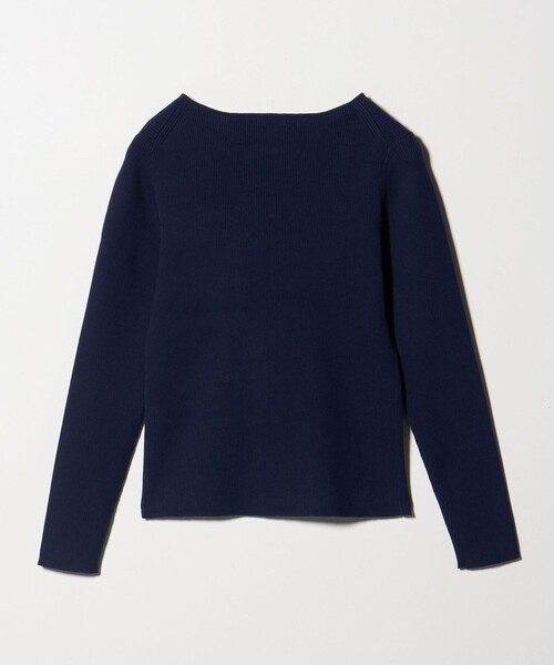 セール】＜1_OF MINE＞リブ アシンメトリー ネック プルオーバー