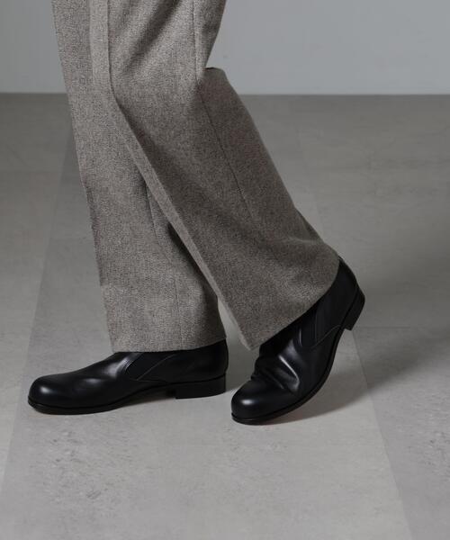 PADRONE(パドローネ)の「PADRONE THE STANDARD LINE/別注 SIDE GORE SHOES/サイドゴアシューズ(ドレスシューズ・メンズ・ブラック・40/42/41)」の16枚目の写真