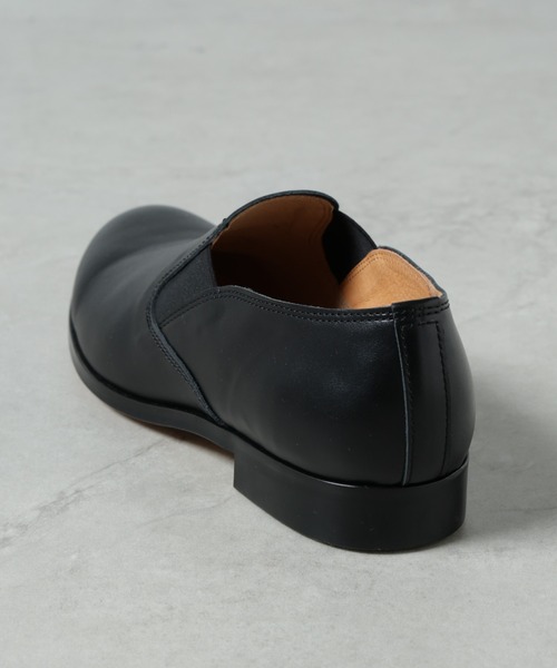 PADRONE(パドローネ)の「PADRONE THE STANDARD LINE/別注 SIDE GORE SHOES/サイドゴアシューズ(ドレスシューズ・メンズ・ブラック・40/42/41)」の11枚目の写真