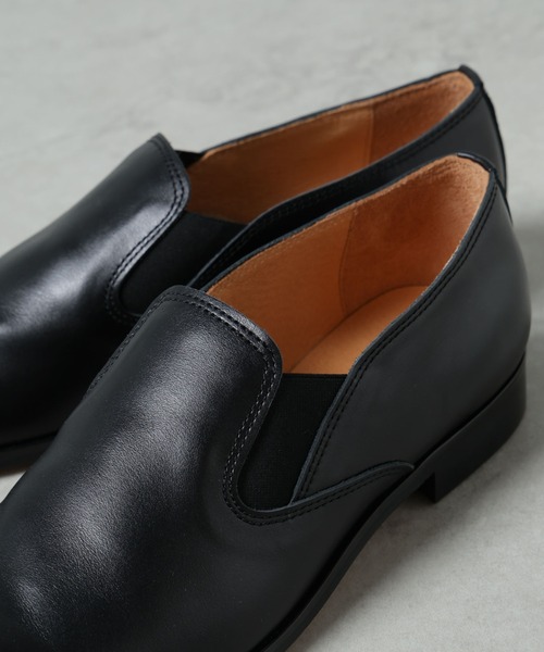 PADRONE(パドローネ)の「PADRONE THE STANDARD LINE/別注 SIDE GORE SHOES/サイドゴアシューズ(ドレスシューズ・メンズ・ブラック・40/42/41)」の13枚目の写真