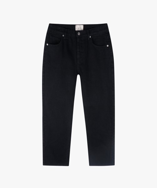 LOSSYROW(ロッシロー)の「Lossy boy-fit denim pants_black(デニムパンツ・レディース・その他・MEDIUM/SMALL)」の5枚目の写真
