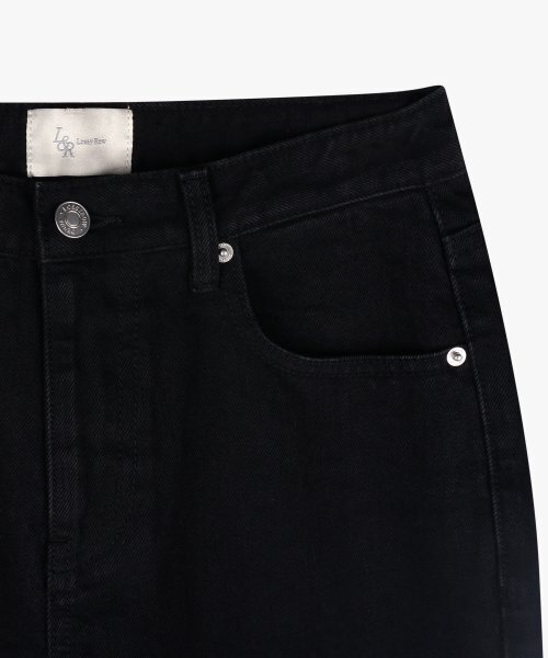 LOSSYROW(ロッシロー)の「Lossy boy-fit denim pants_black(デニムパンツ・レディース・その他・MEDIUM/SMALL)」の6枚目の写真