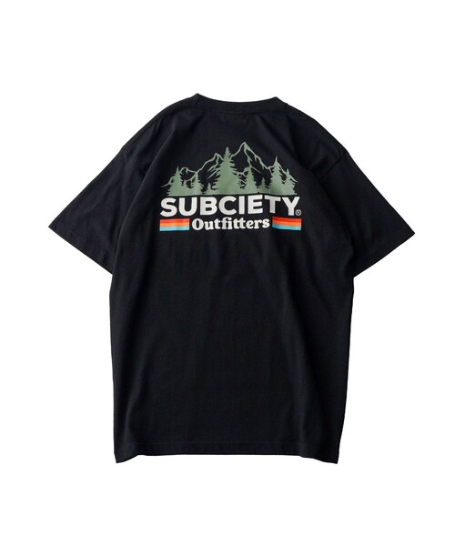 Subciety(サブサエティ)の「Outfitters tee(Tシャツ/カットソー・メンズ・ブラック/ホワイト/チャコール・SMALL/MEDIUM/LARGE/X-LARGE/XX-LARGE)」の22枚目の写真