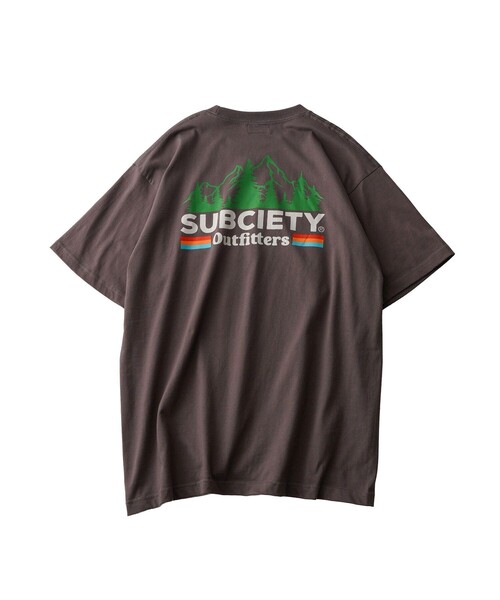 Subciety(サブサエティ)の「Outfitters tee(Tシャツ/カットソー・メンズ・ブラック/ホワイト/チャコール・SMALL/MEDIUM/LARGE/X-LARGE/XX-LARGE)」の18枚目の写真