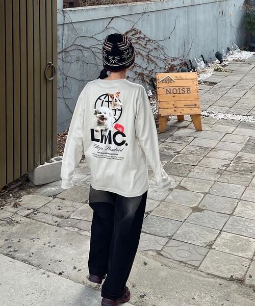 LMCの「フライングパピー ロングSLV TEE ブラック（Tシャツ/カットソー・レディース・その他・S/M/L/XL）」の2枚目の写真