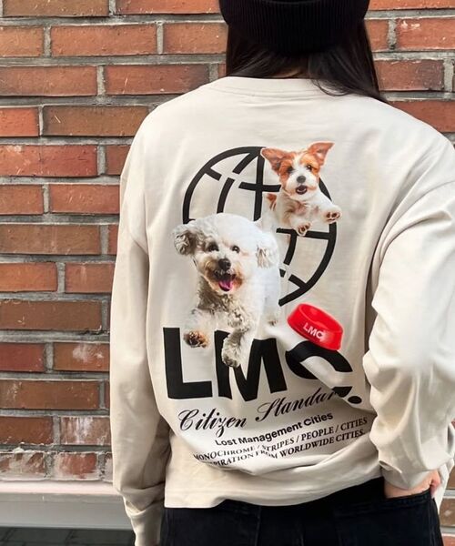 LMCの「フライングパピー ロングSLV TEE ブラック（Tシャツ/カットソー・レディース・その他・S/M/L/XL）」の3枚目の写真