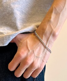 BEATJIVE（ビートジャイブ）の「喜平チェーンブレスレット シルバー ゴールド メンズ（ブレスレット）」