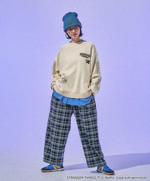 STRANGER THINGS】コラボ アソートモチーフニット（ニット/セーター