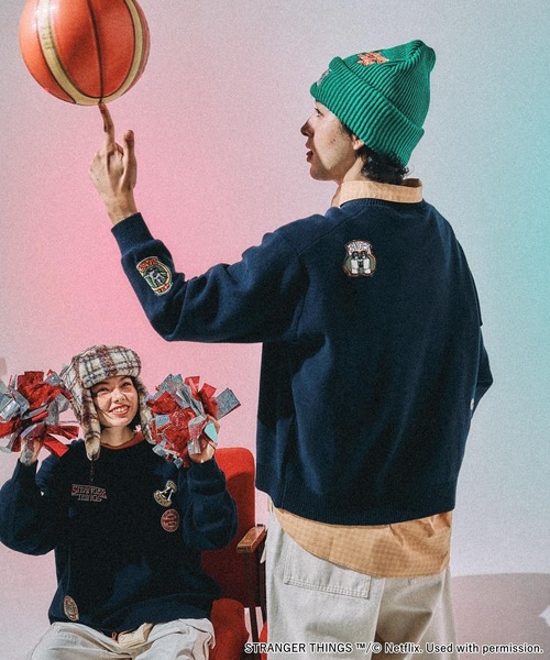 STRANGER THINGS】コラボ アソートモチーフニット（ニット/セーター