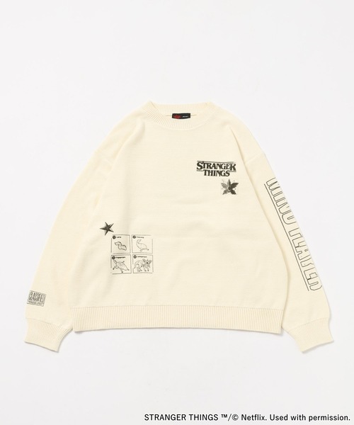 STRANGER THINGS】コラボ アソートモチーフニット（ニット/セーター