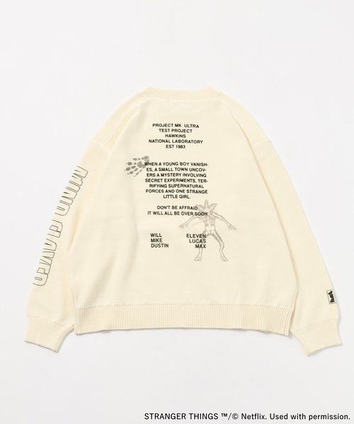 STRANGER THINGS】コラボ アソートモチーフニット（ニット/セーター