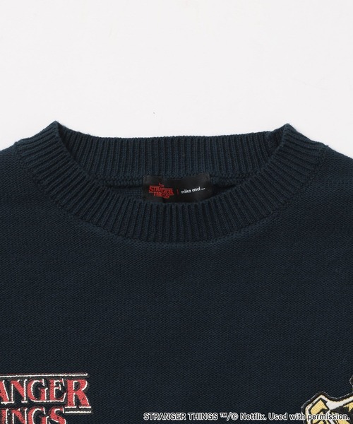 STRANGER THINGS】コラボ アソートモチーフニット（ニット/セーター