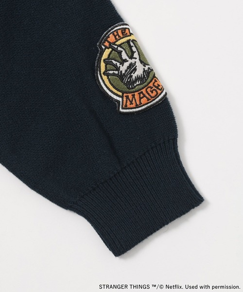 ニコアンド 【STRANGER THINGS】コラボアソートモチーフニット STRANGER THINGS】コラボ アソートモチーフニット（ニット/セーター
