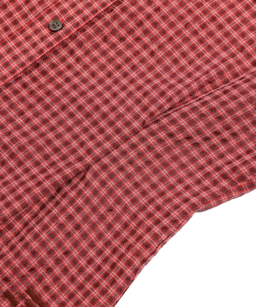 NICE GHOST CLUB(ナイスゴーストクラブ)の「FFATS ROUND COLLAR SHIRT_RED(NG2FSUW300A)(シャツ/ブラウス・レディース・レッド・S/M)」の5枚目の写真