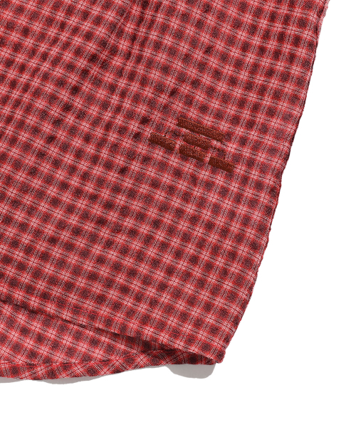 NICE GHOST CLUB(ナイスゴーストクラブ)の「FFATS ROUND COLLAR SHIRT_RED(NG2FSUW300A)(シャツ/ブラウス・レディース・レッド・S/M)」の8枚目の写真